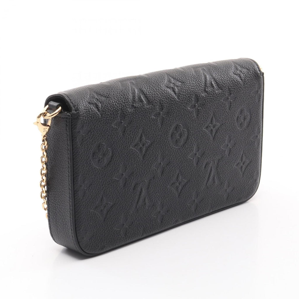 Louis Vuitton Black Monogram Empreinte Pochette Pouch Shoulder Bag (Pre-Owned)