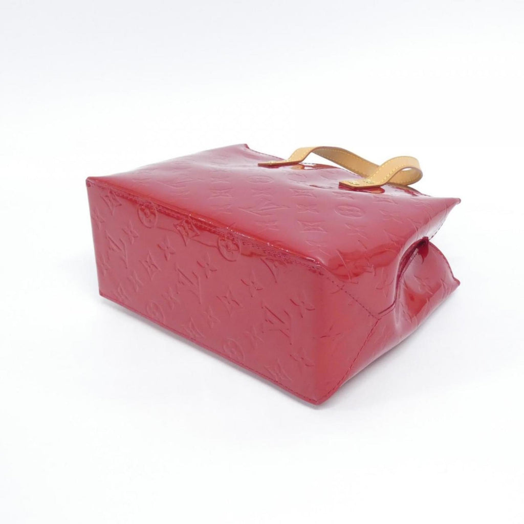 Louis Vuitton Vernis Red Color Leather Handbag (Pre-Owned)