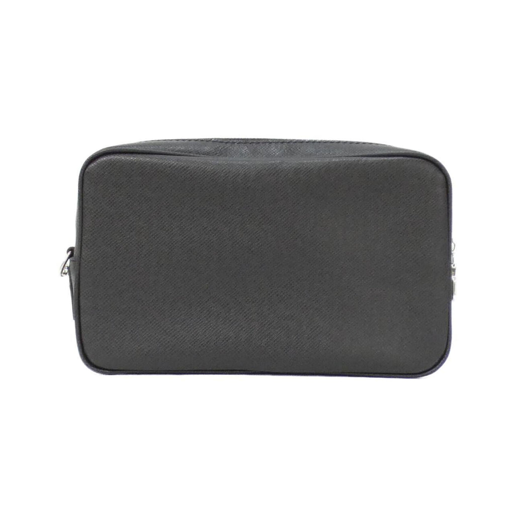 Louis Vuitton Black Leather Pochette (Pre-Owned)