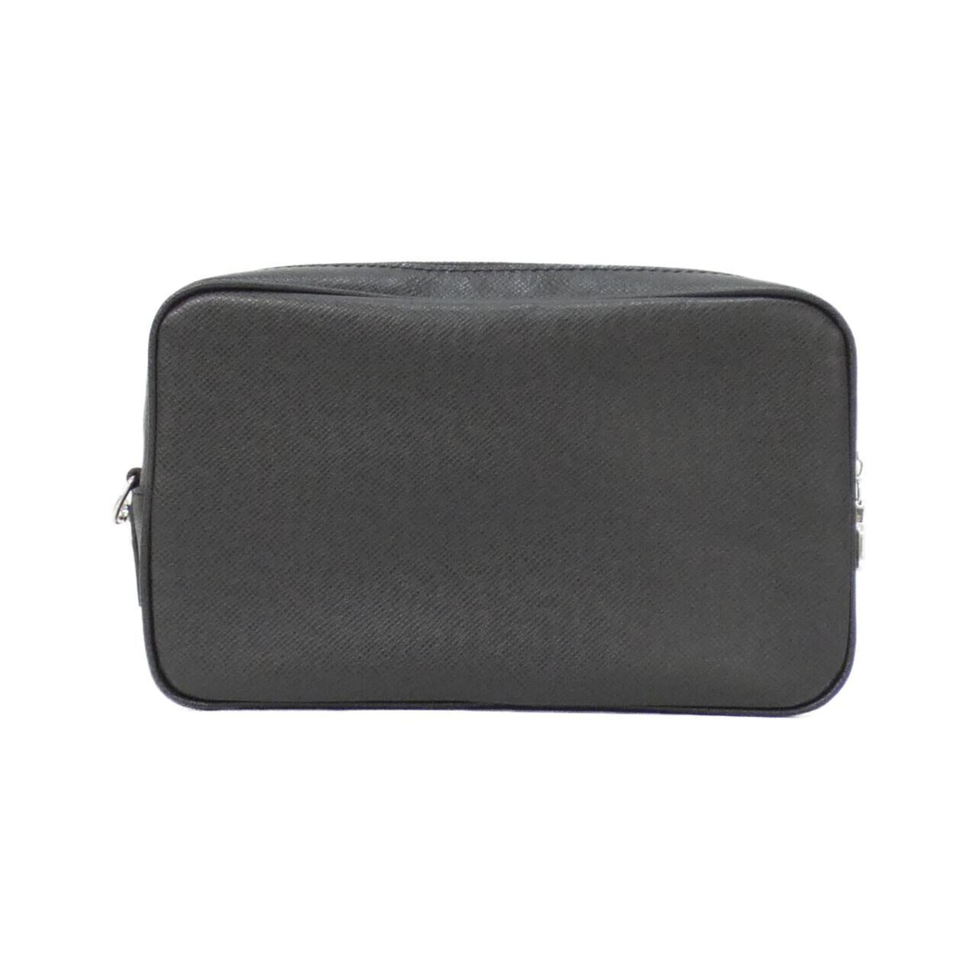 Louis Vuitton Black Leather Pochette (Pre-Owned)