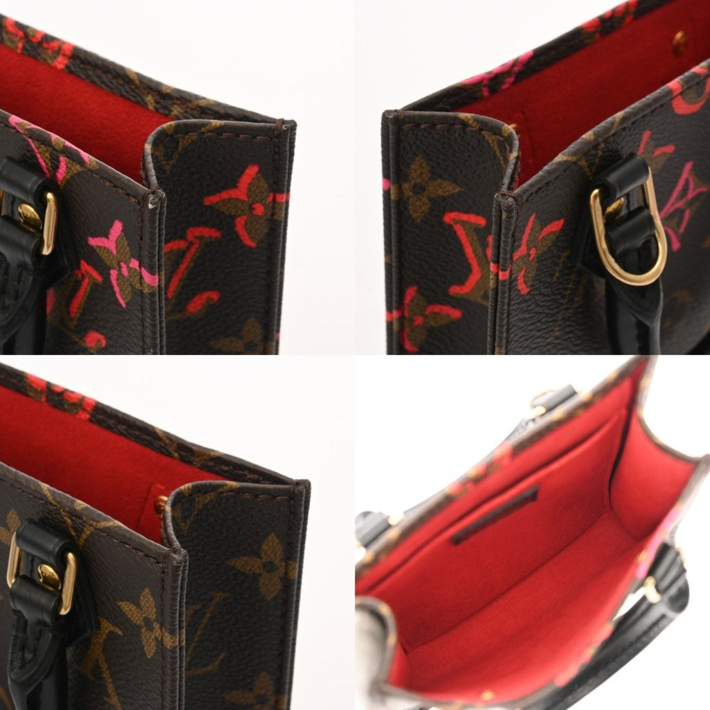 Louis Vuitton Brown Monogram Canvas Handbag (Pre-Owned)