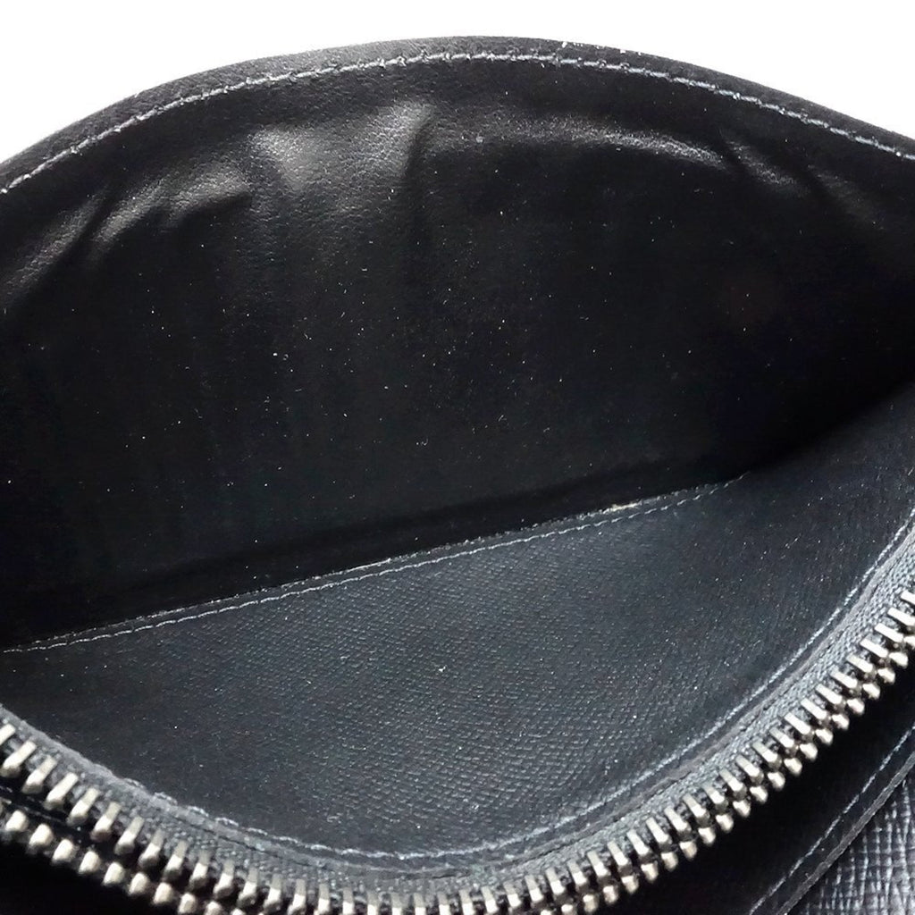 Louis Vuitton Black Monogram Eclipse Monogram Eclipse Long Wallet (Bi-Fold) (Pre-Owned)