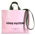Louis Vuitton Pink Leather Shopping Bag Shoulder Bag Tote Bag (Pre-Owned)