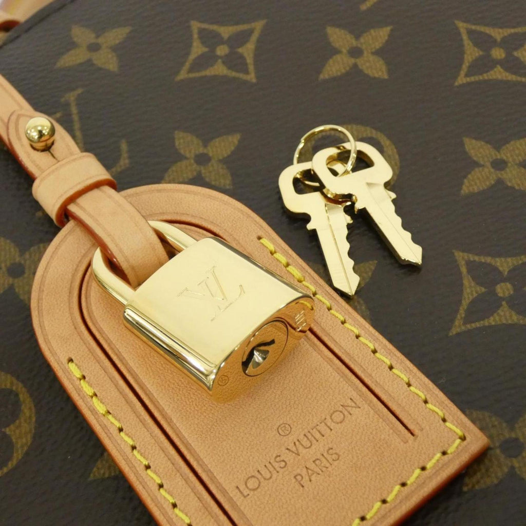 Louis Vuitton Marron Coated Canvas Handbag (Pre-Owned)