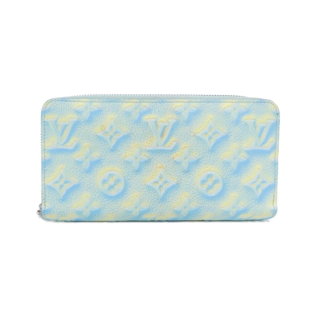 Louis Vuitton Light Green Vert Leather Long Wallet (Bi-Fold) (Pre-Owned)