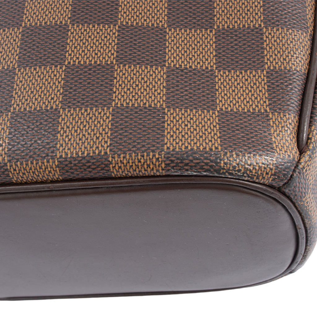 Louis Vuitton Brown Damier Canvas Ebene Damier Canvas Handbag (Pre-Owned)