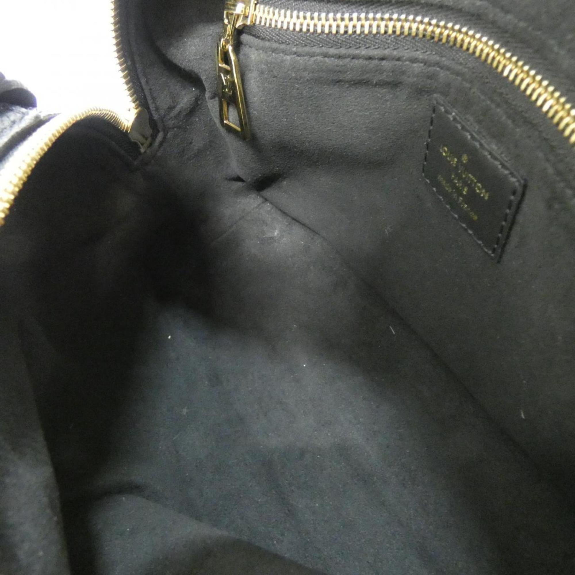 Louis Vuitton Monogram Empreinte Black Leather Handbag (Pre-Owned)