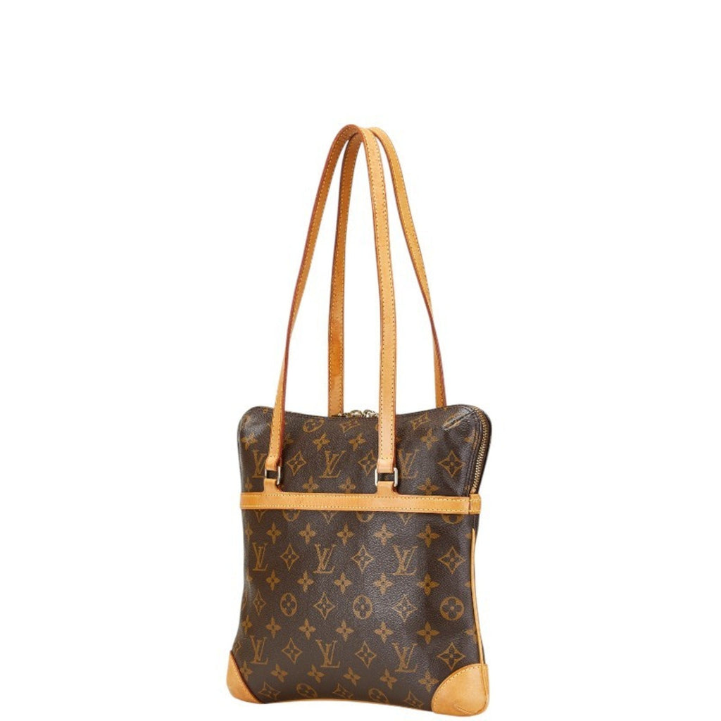 Louis Vuitton Brown Pvc Leather Handbag Shoulder Bag (Pre-Owned)