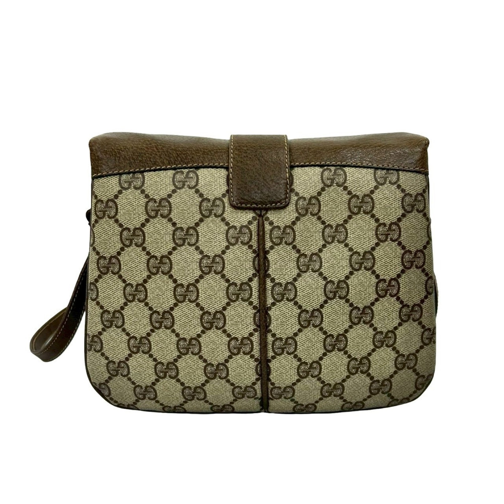 Vintage Web Crossbody Bag GG Coated Canvas Small