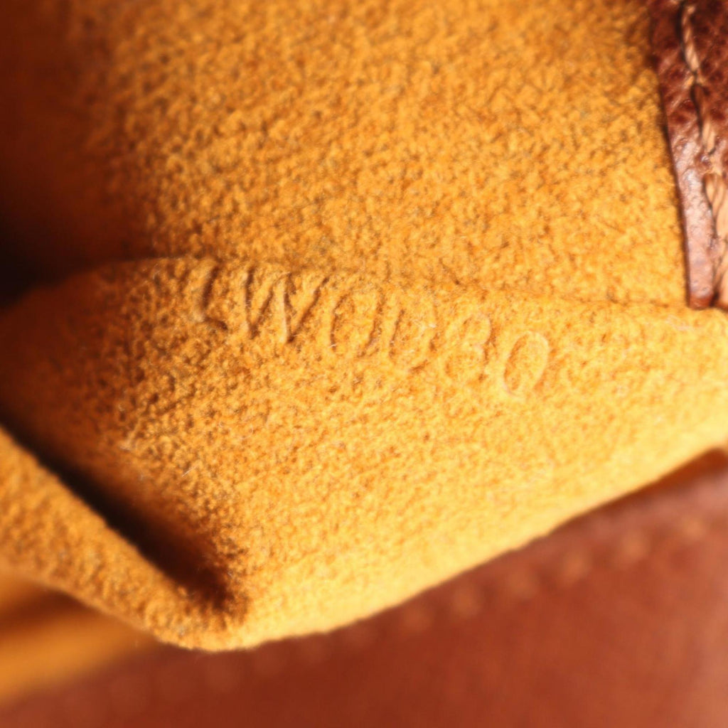 Louis Vuitton Brown Monogram Coated Canvas Shoulder Bag (Pre-Owned)