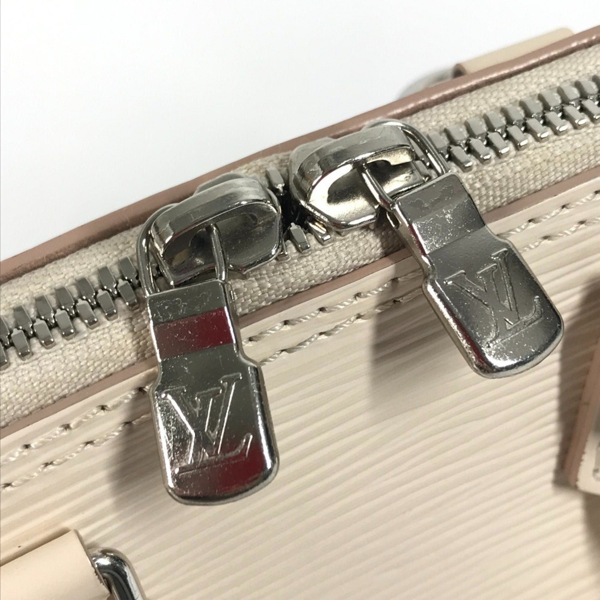 Louis Vuitton Beige Epi Leather Handbag Shoulder Bag (Pre-Owned)