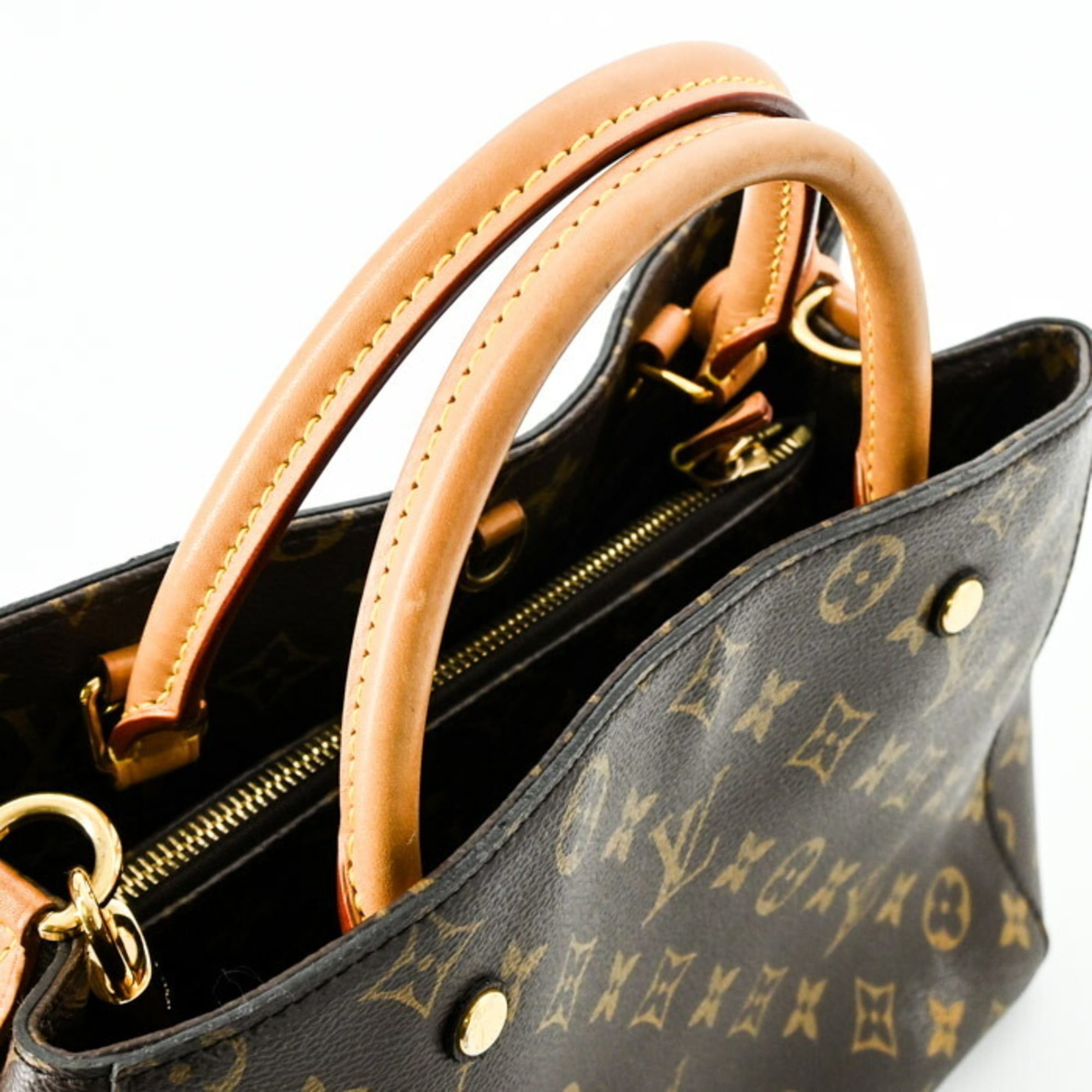 Louis Vuitton Monogram Brown Monogram Handbag (Pre-Owned)