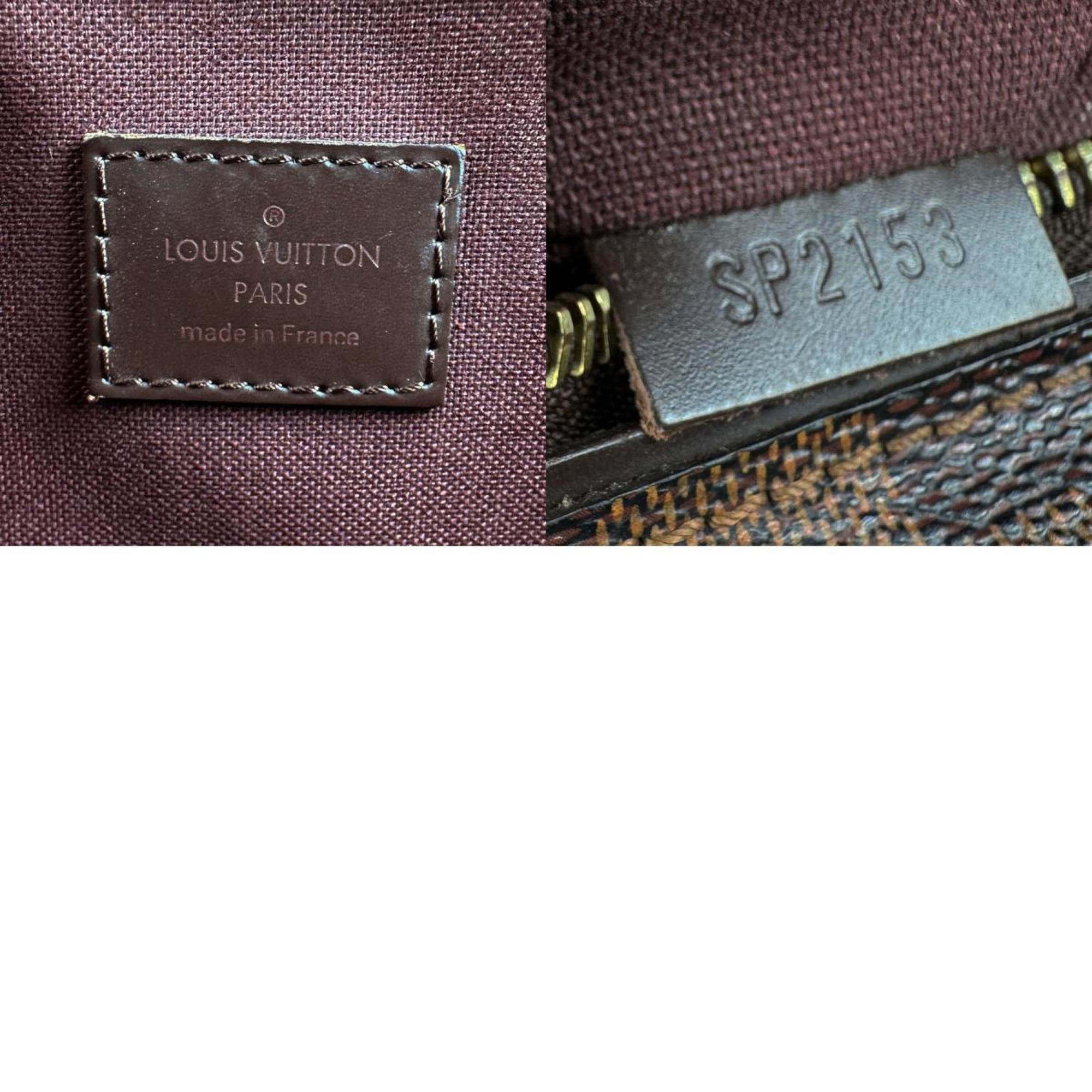Louis Vuitton Brown Damier Canvas Galle Damier Canvas Shoulder Bag (Pre-Owned)