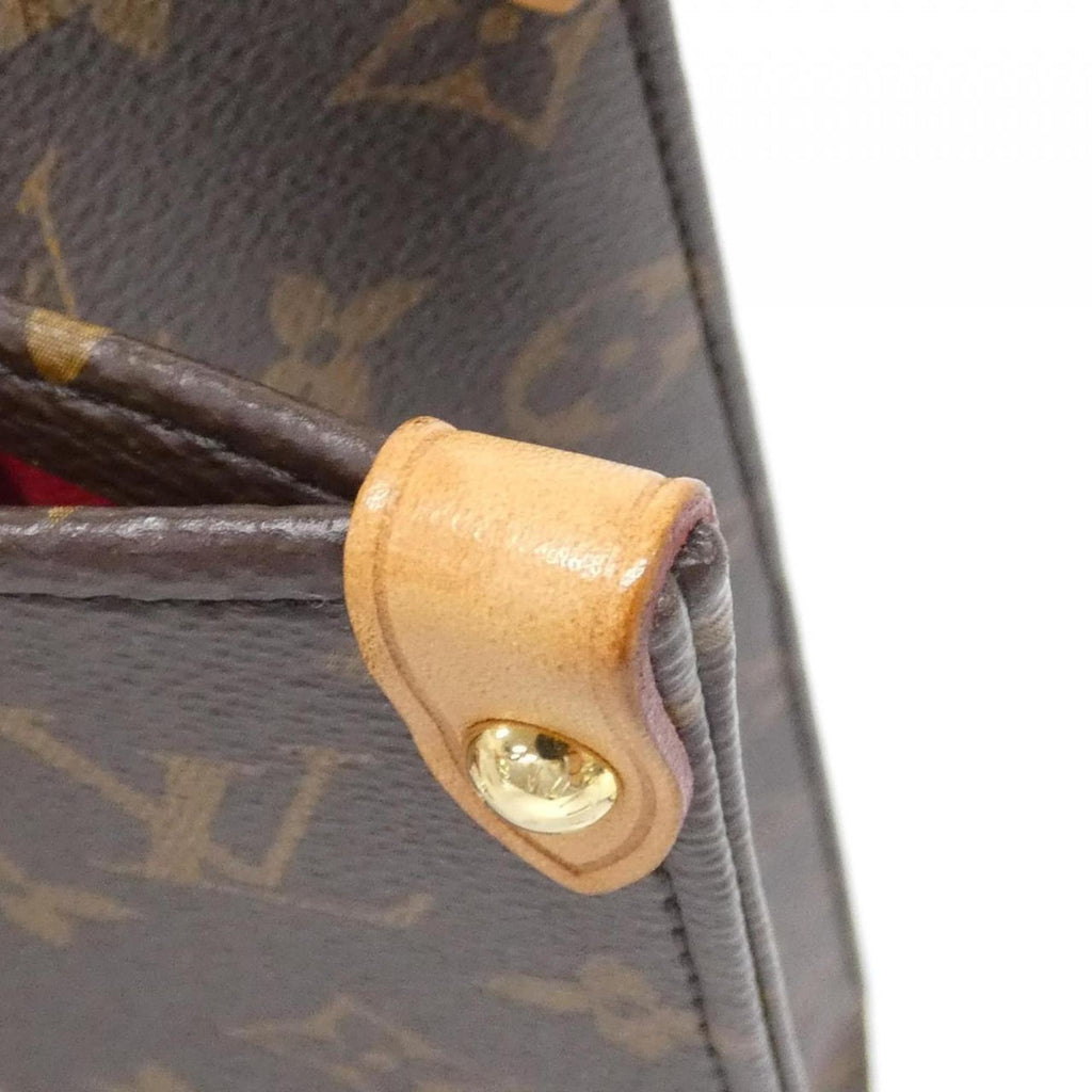 Louis Vuitton Brown Marron Coated Canvas Handbag (Pre-Owned)