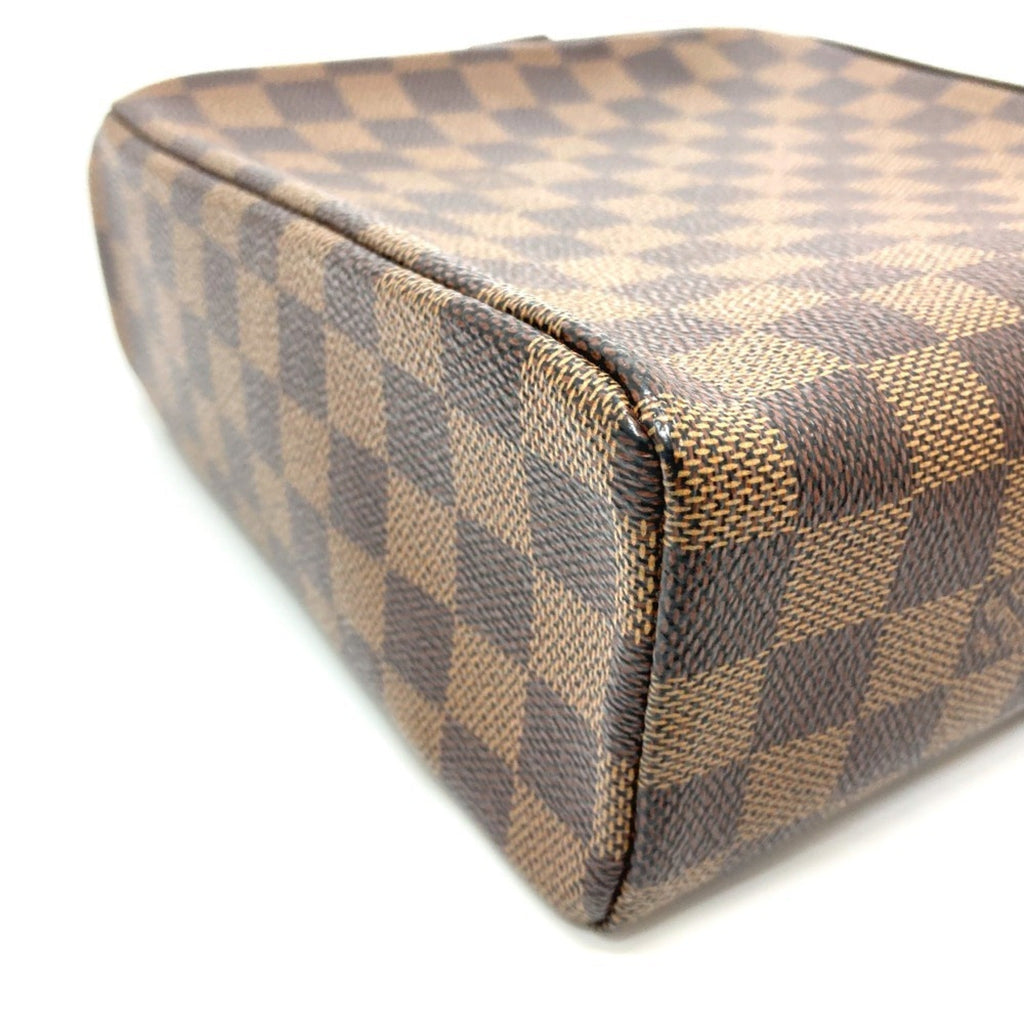 Louis Vuitton Damier Brown Ebene Damier Canvas Pochette Shoulder Bag (Pre-Owned)