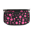 Louis Vuitton Noir Pink Leather Pochette Pouch Shoulder Bag (Pre-Owned)