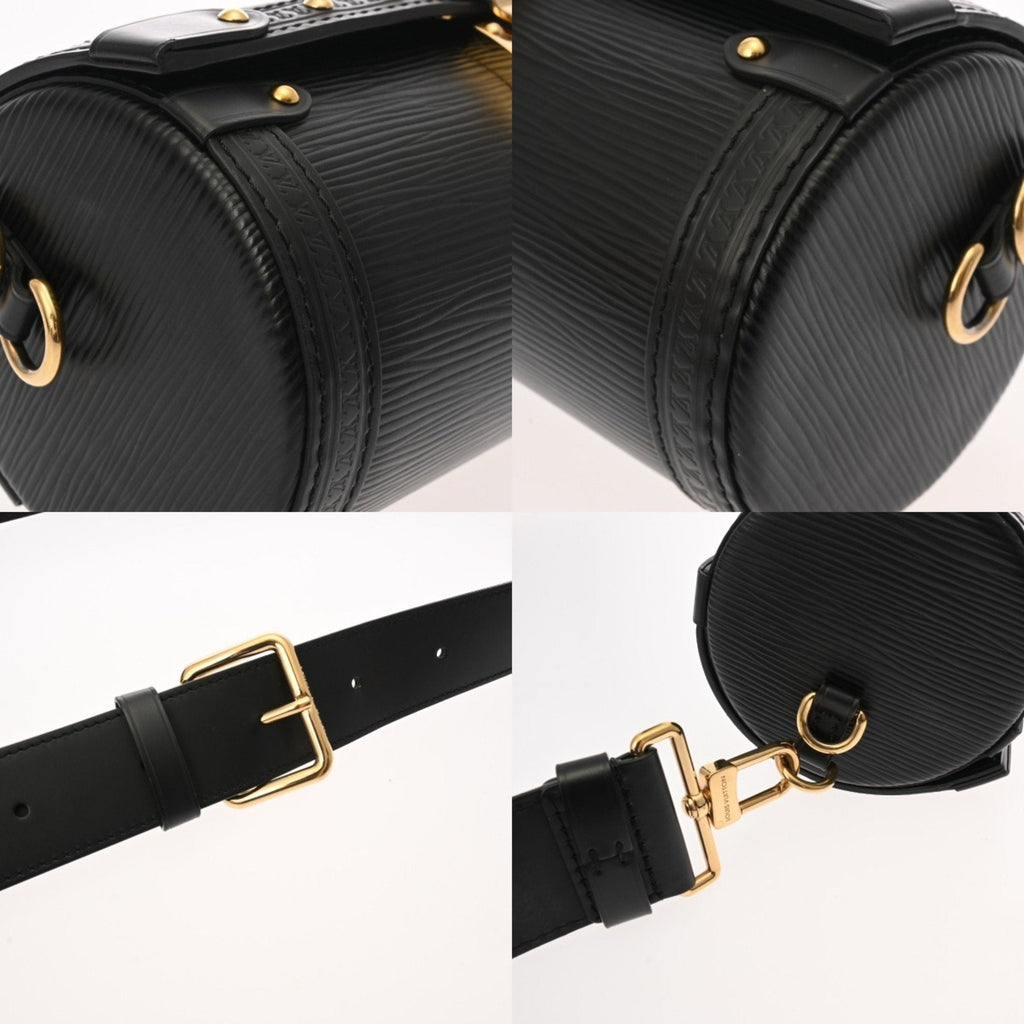 Louis Vuitton Noir Epi Leather Shoulder Bag (Pre-Owned)