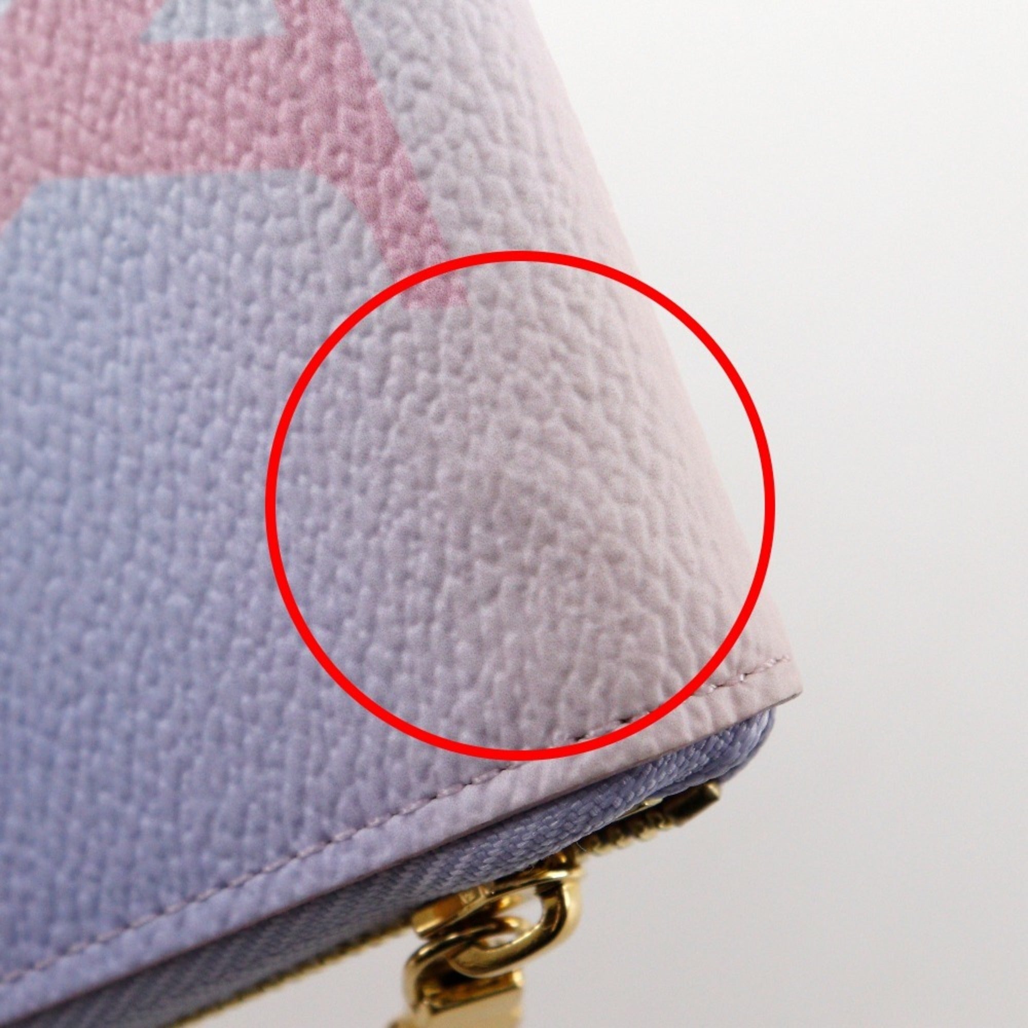 Louis Vuitton Purple Monogram Coin Purse/Coin Case (Pre-Owned)