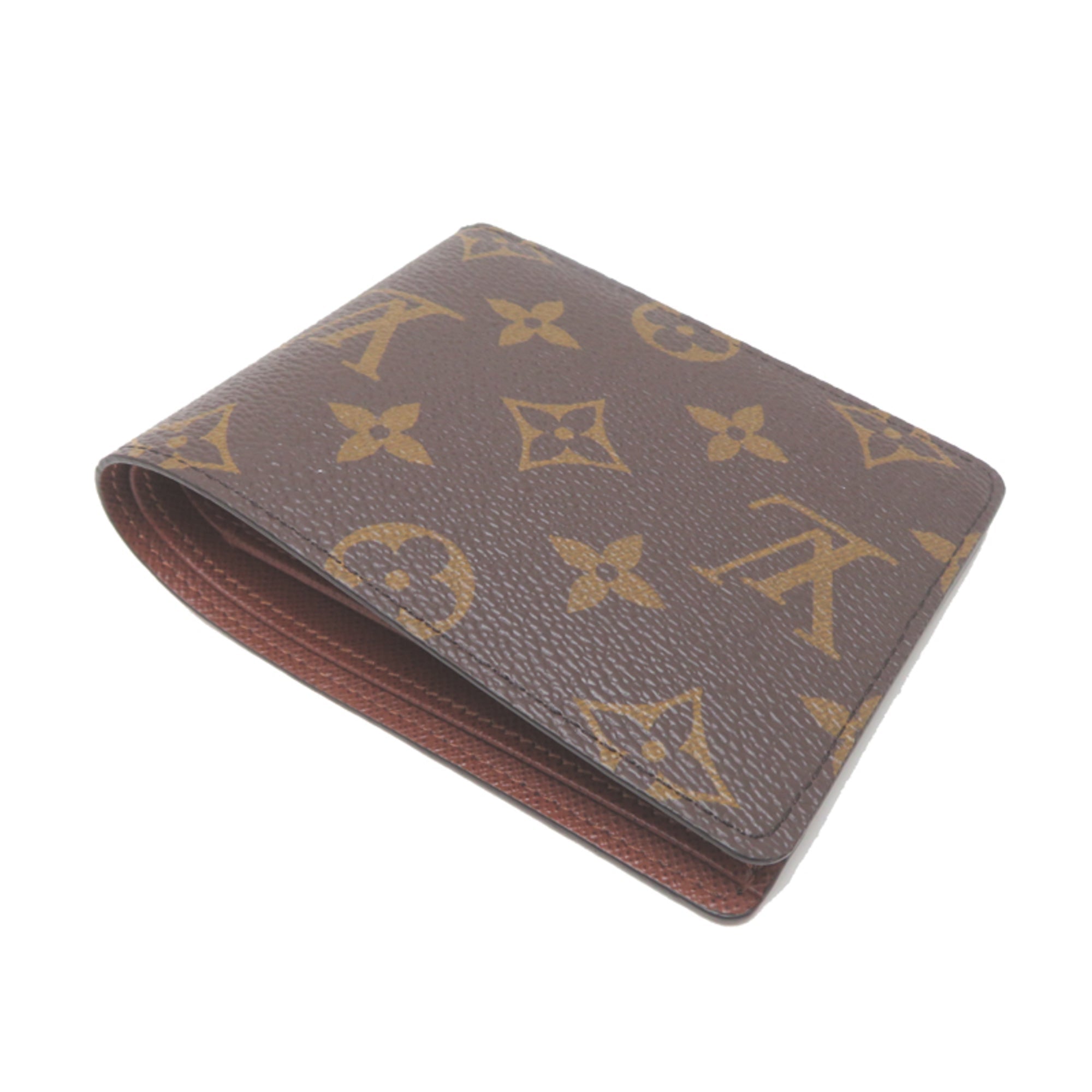 Louis Vuitton Brown Monogram Wallet (Bi-Fold) (Pre-Owned)