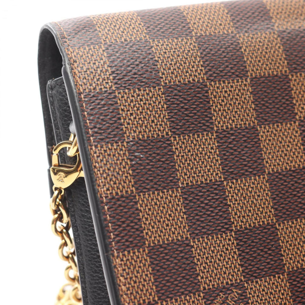 Louis Vuitton Brown Ebene Coated Canvas Shoulder Bag (Pre-Owned)