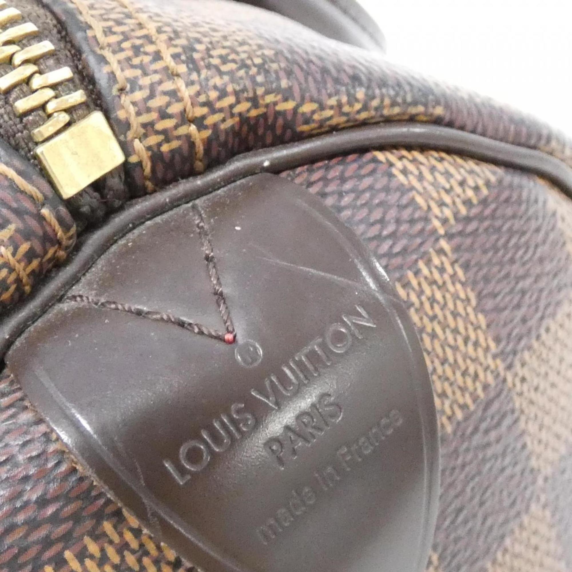 Louis Vuitton Damier Ebene Coated Canvas Boston Bag (Pre-Owned)