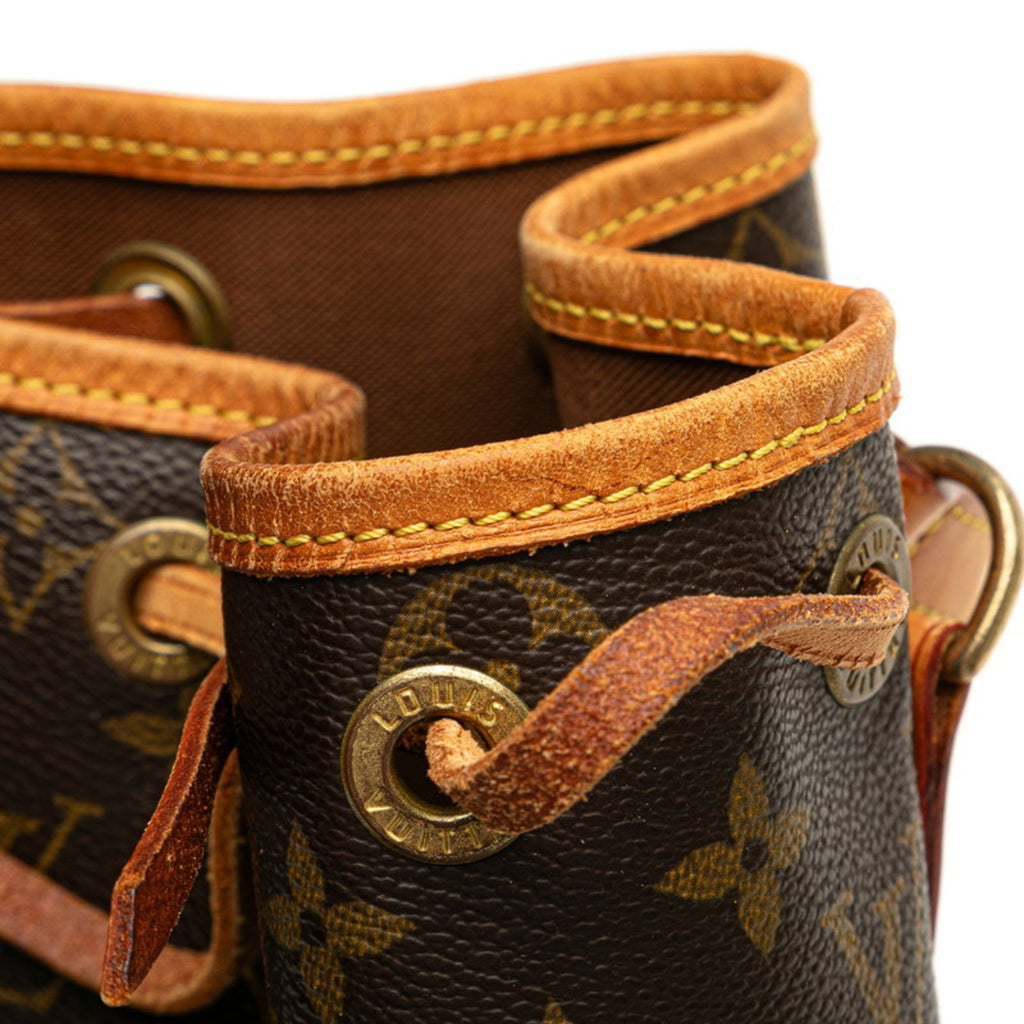 Louis Vuitton Monogram Brown Pvc Leather Handbag (Pre-Owned)