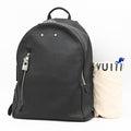 Louis Vuitton Black Leather Backpack (Pre-Owned)