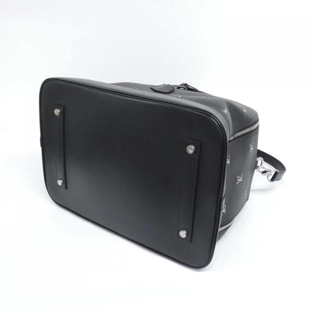 Louis Vuitton Black Leather Handbag (Pre-Owned)