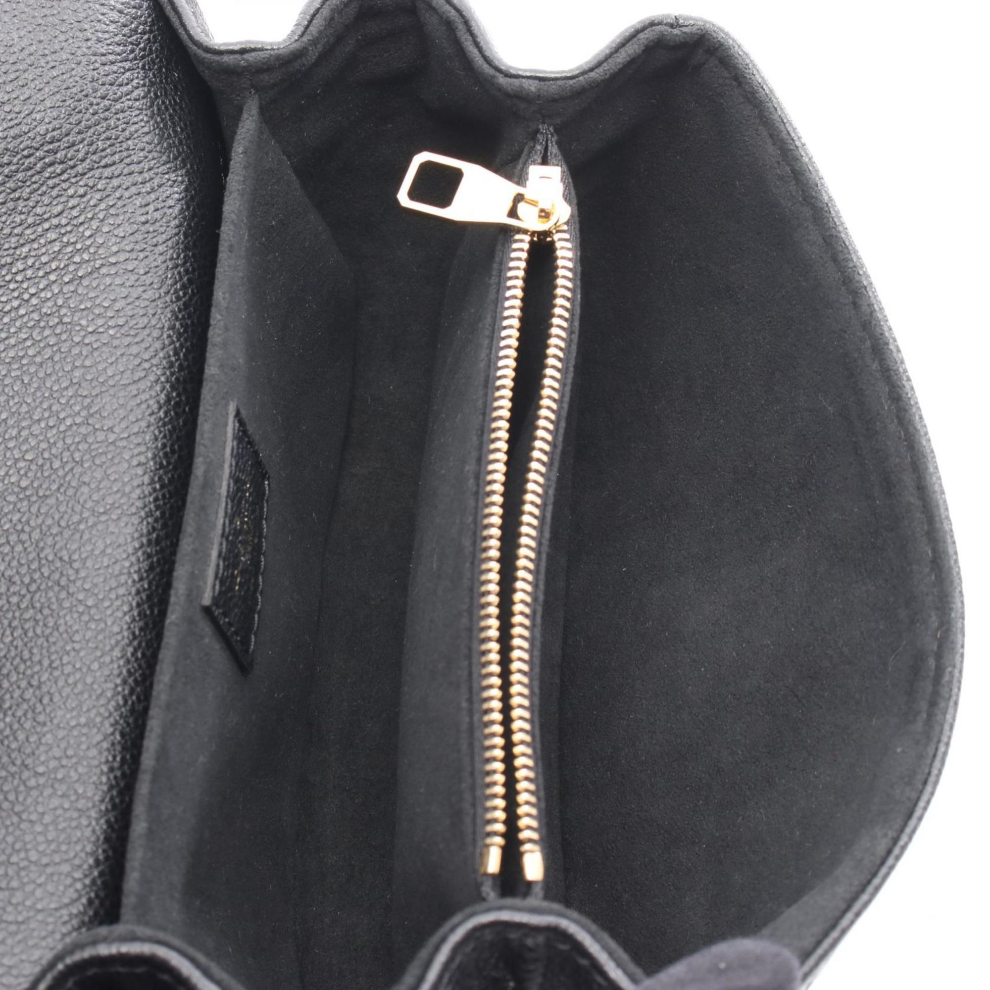 Louis Vuitton Black Noir Monogram Empreinte Handbag (Pre-Owned)