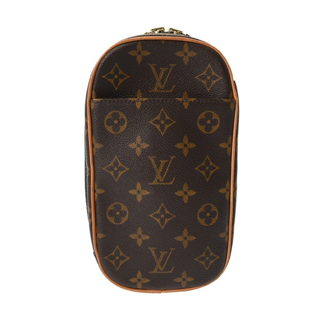 Louis Vuitton Brown Monogram Canvas Sling Bag (Pre-Owned)