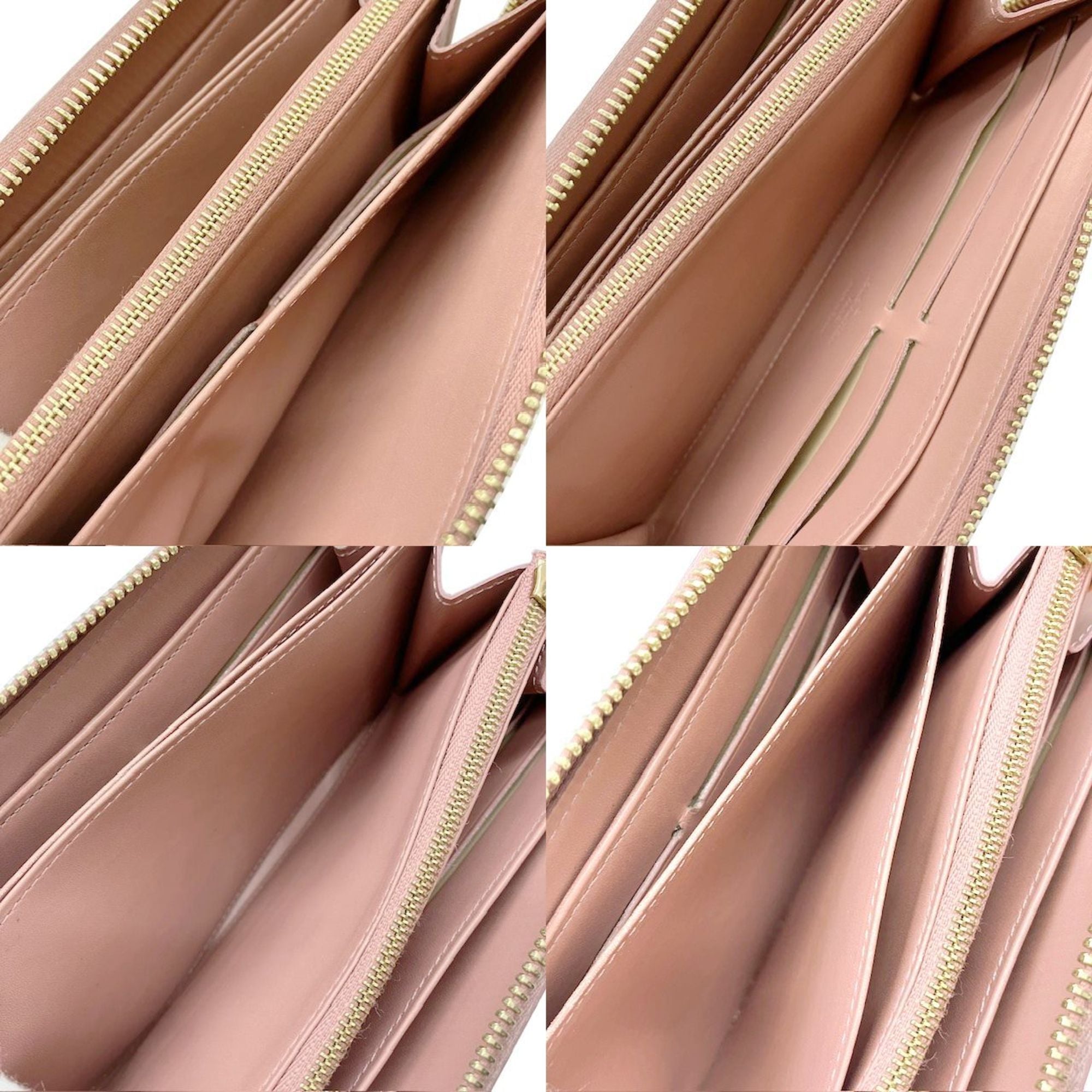 Louis Vuitton Pink Vernis Long Wallet (Bi-Fold) (Pre-Owned)
