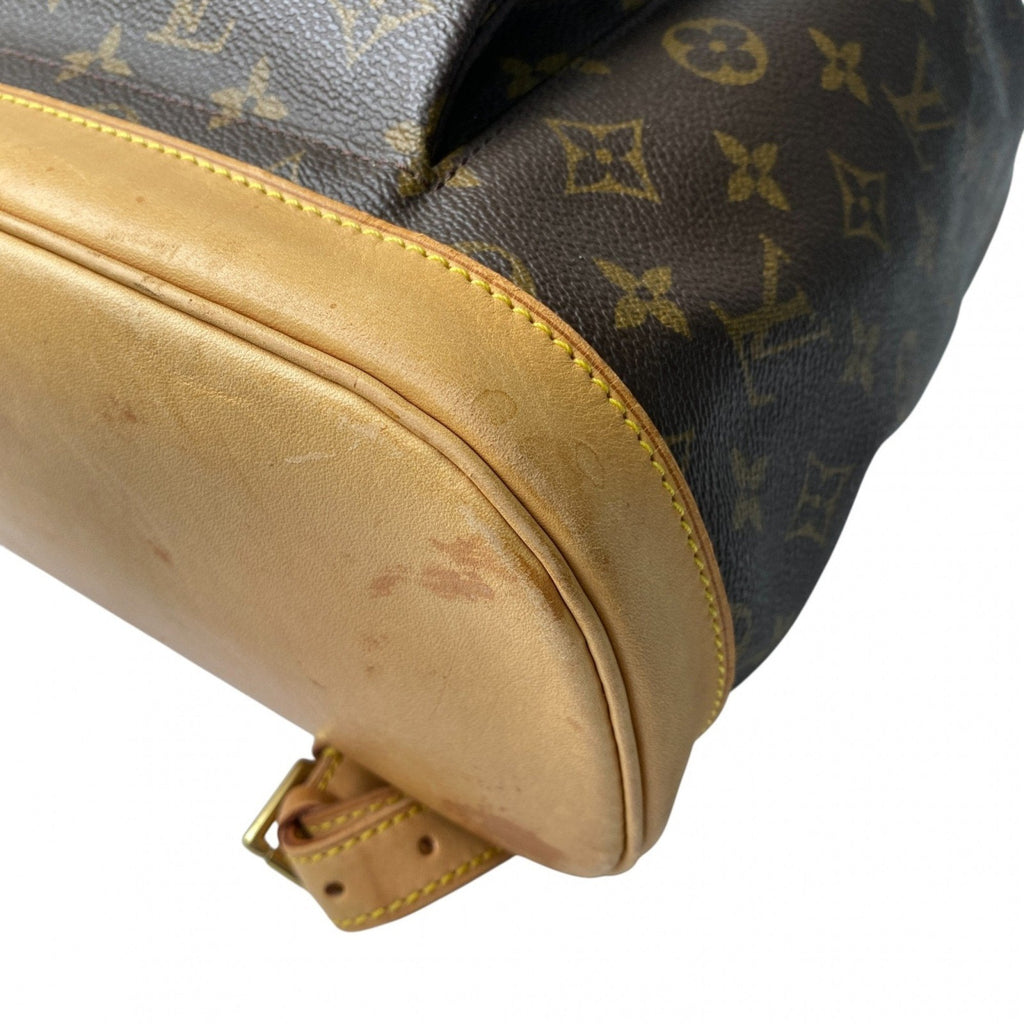 Louis Vuitton Brown Pvc Leather Backpack (Pre-Owned)