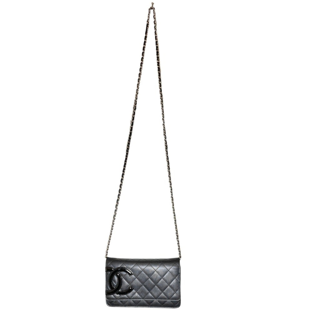 Cambon Wallet on Chain Quilted Leather