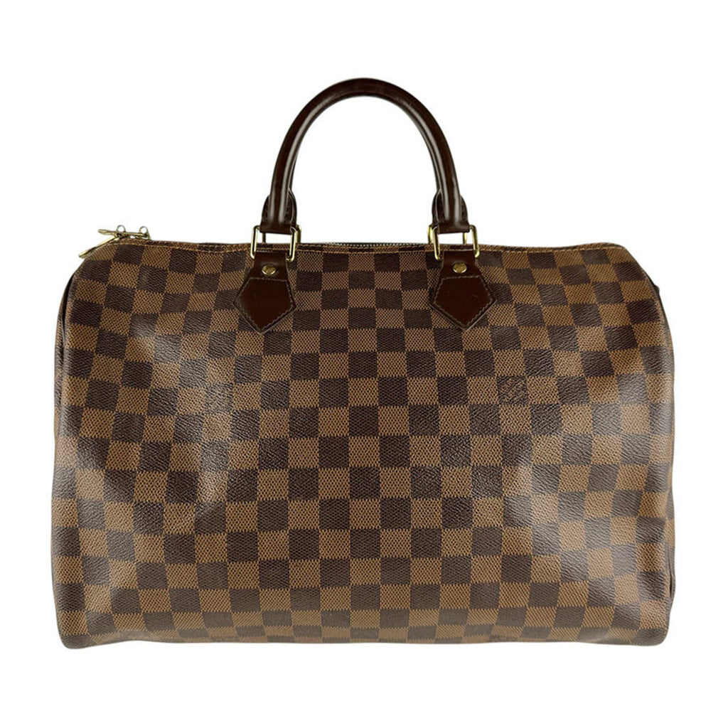 Louis Vuitton Ebene Damier Canvas Handbag (Pre-Owned)