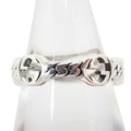 Interlocking G Ring Sterling Silver