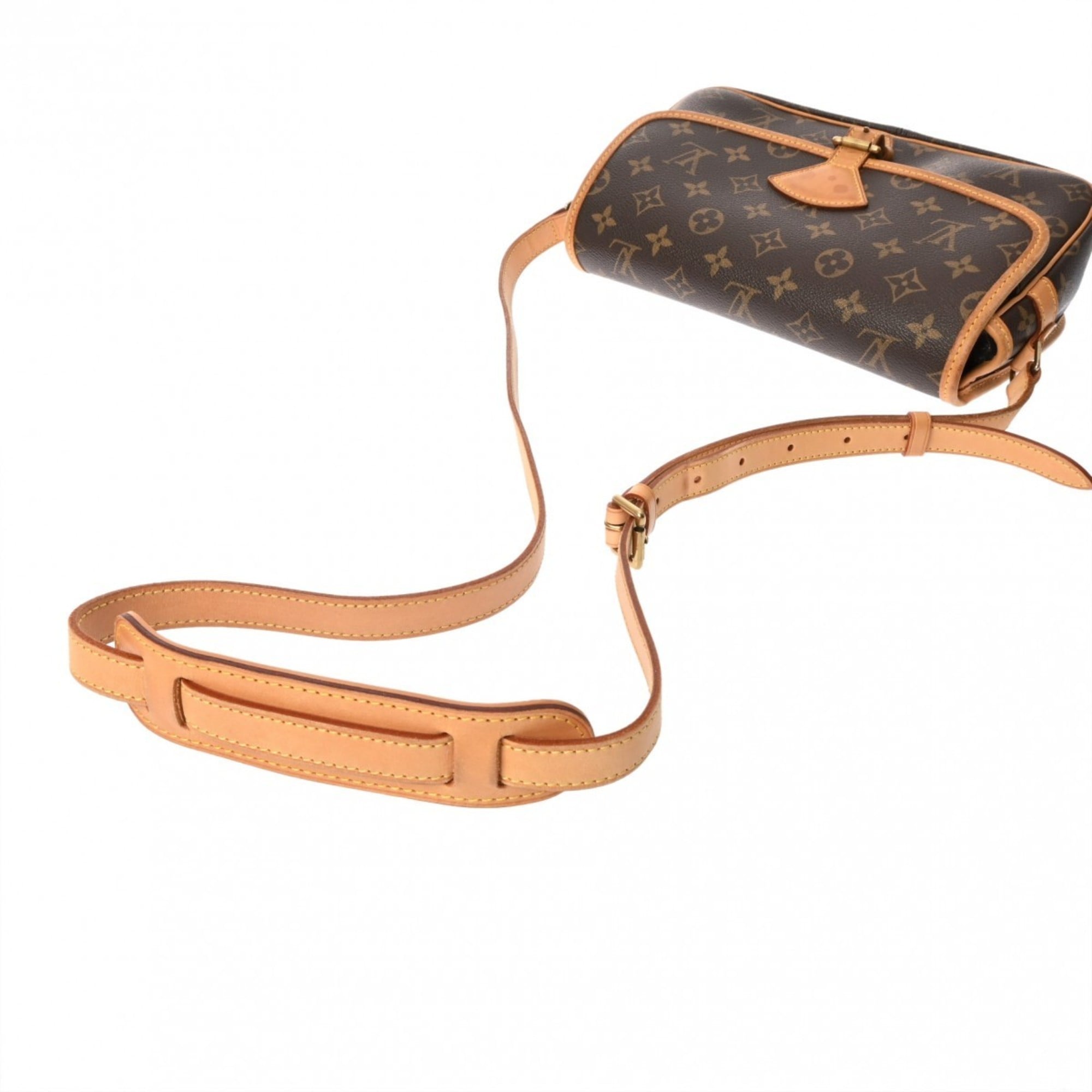 Louis Vuitton Brown Monogram Shoulder Bag (Pre-Owned)