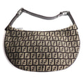 Zip Flat Hobo Zucchino Canvas Small