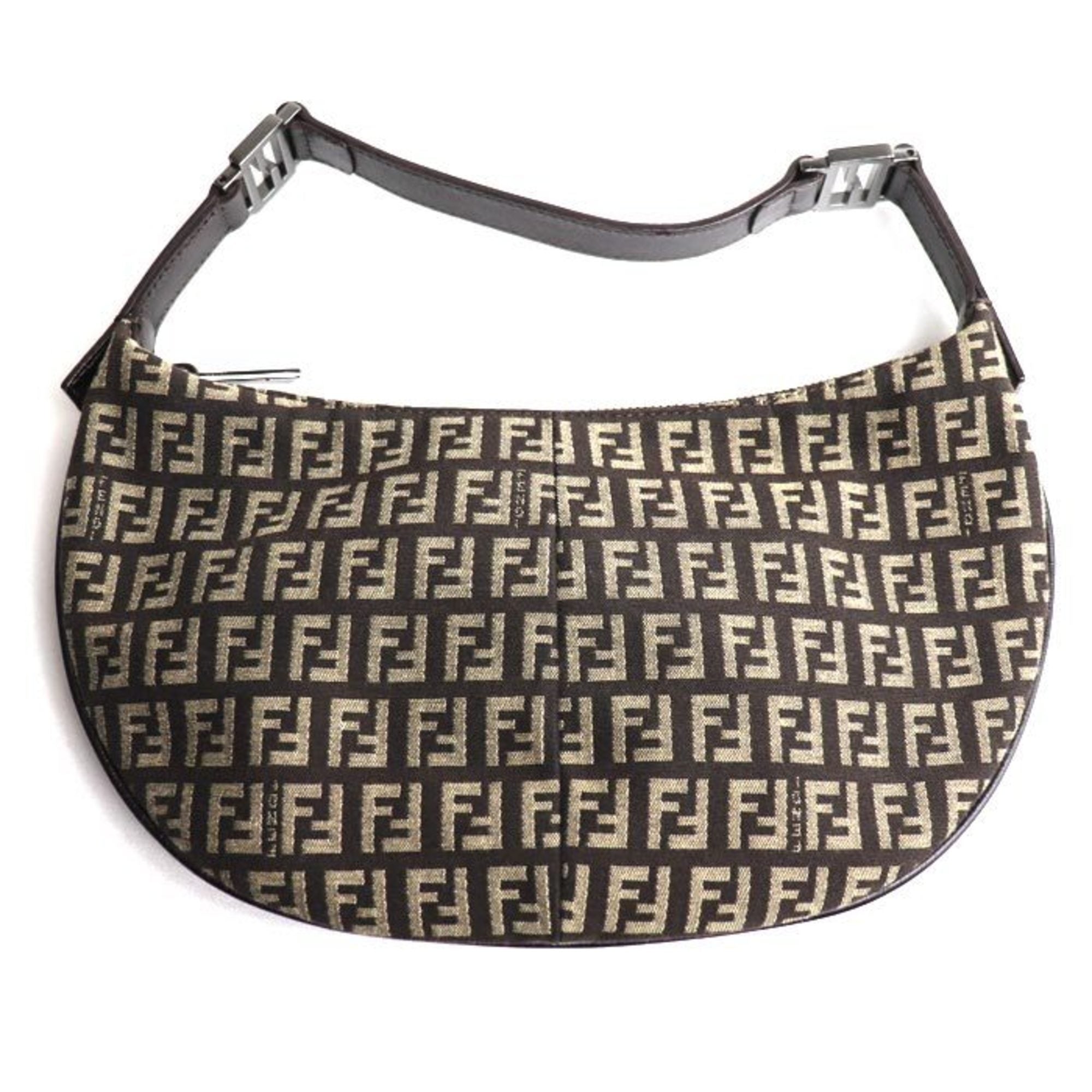 Zip Flat Hobo Zucchino Canvas Small