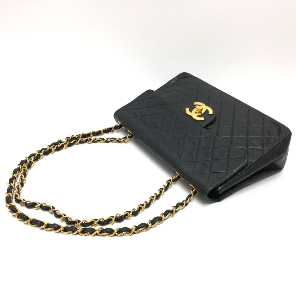 Vintage Classic Single Flap Bag Quilted Lambskin Maxi