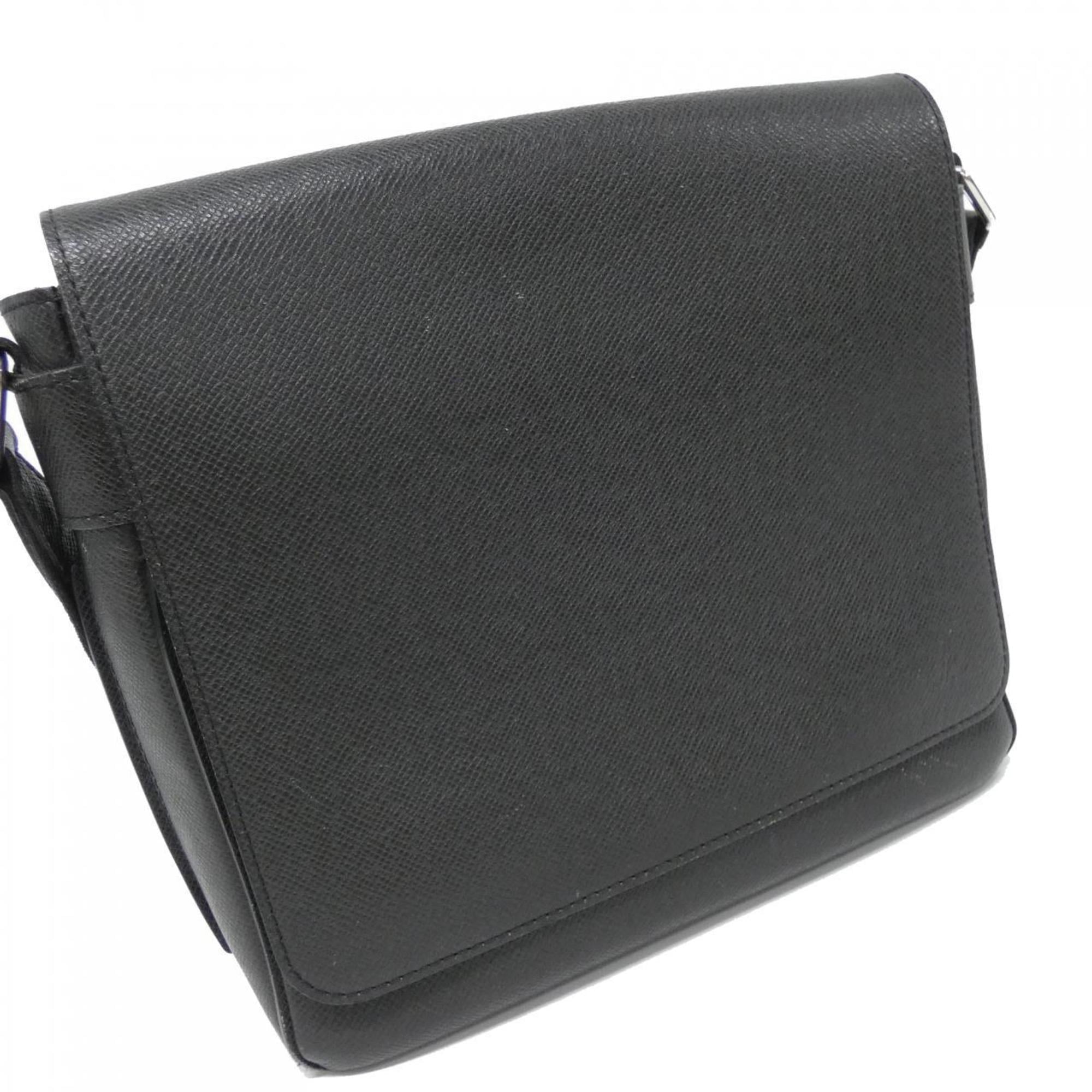 Louis Vuitton Ardoise Leather Shoulder Bag (Pre-Owned)