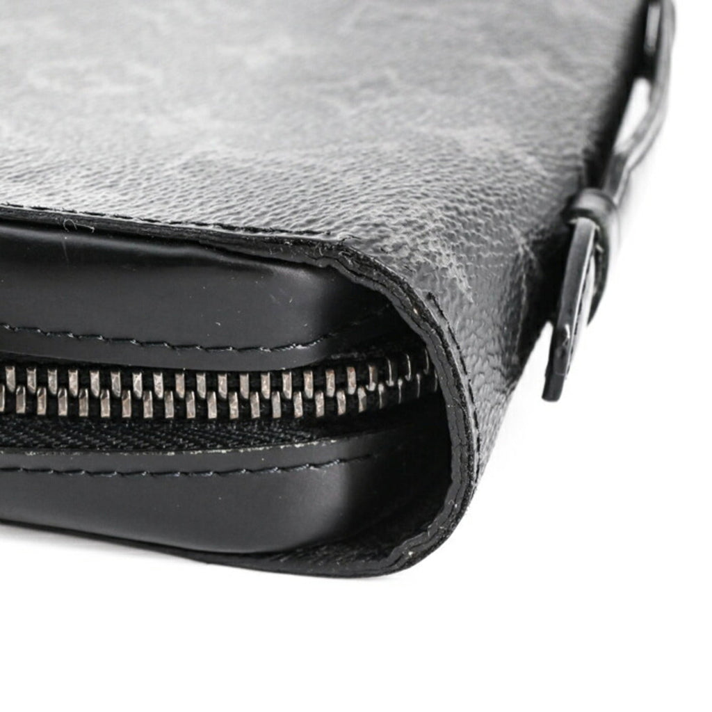 Louis Vuitton Black Monogram Eclipse Long Wallet (Bi-Fold) (Pre-Owned)