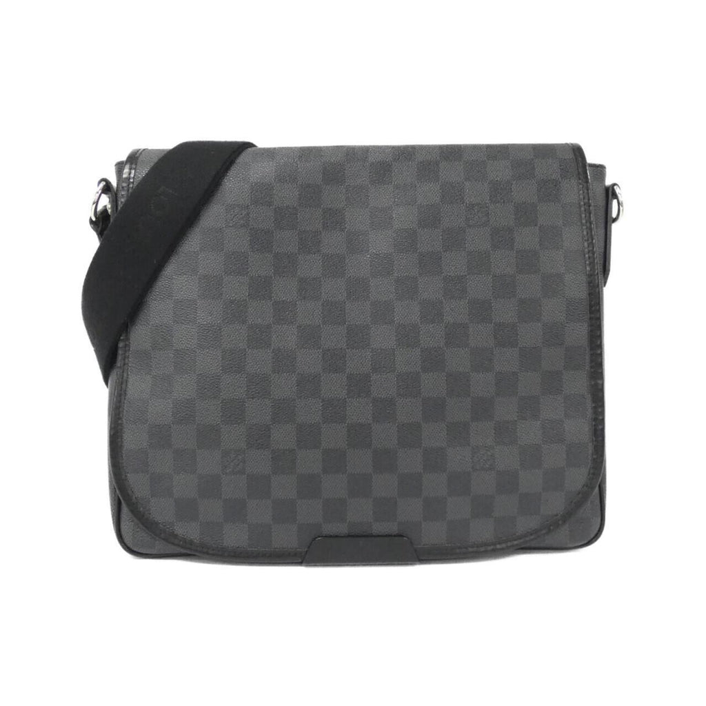 Louis Vuitton Graphite Coated Canvas Shoulder Bag (Pre-Owned)