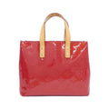 Louis Vuitton Vernis Red Color Leather Handbag (Pre-Owned)
