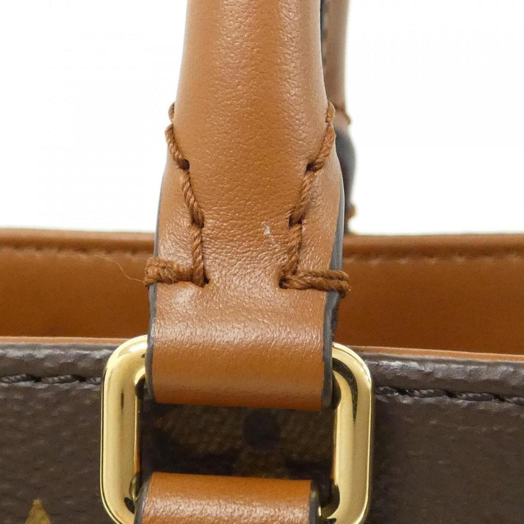 Louis Vuitton Marron Coated Canvas Handbag (Pre-Owned)