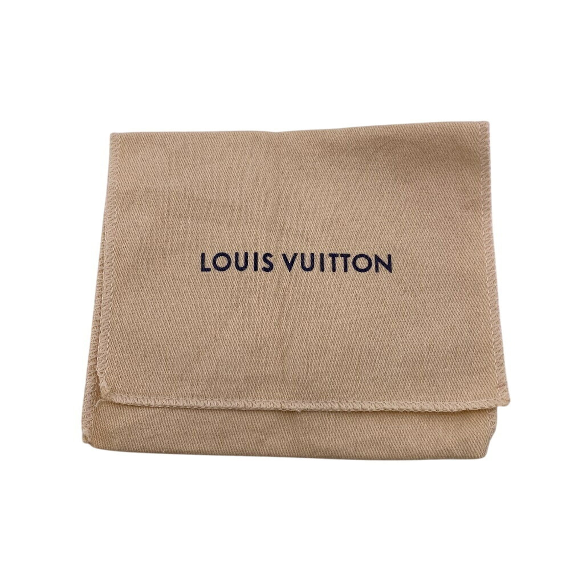 Louis Vuitton Brown Leather Wallet (Bi-Fold) (Pre-Owned)