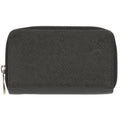 Louis Vuitton Black Taiga Leather Coin Purse/Coin Case (Pre-Owned)