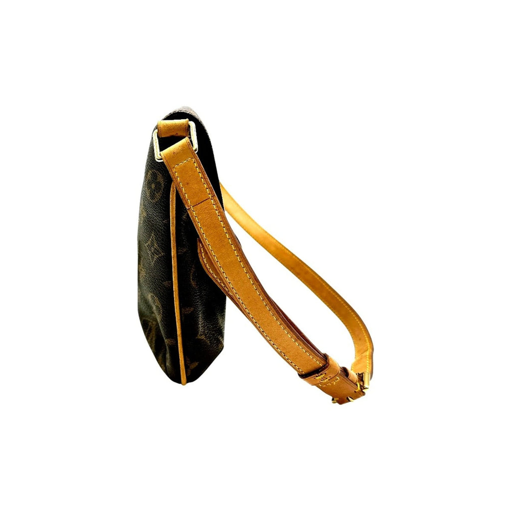 Louis Vuitton Brown Monogram Canvas Shoulder Bag (Pre-Owned)
