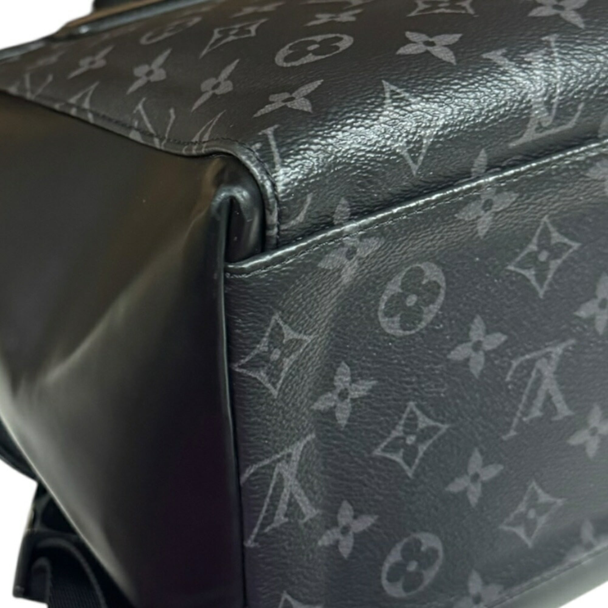 Louis Vuitton Black Gray Monogram Eclipse Shoulder Bag (Pre-Owned)
