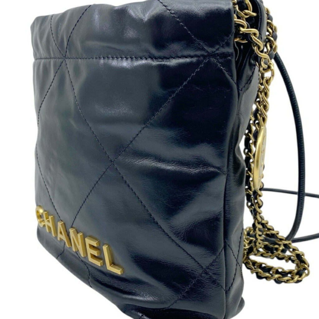 22 Chain Hobo Quilted Calfskin Mini