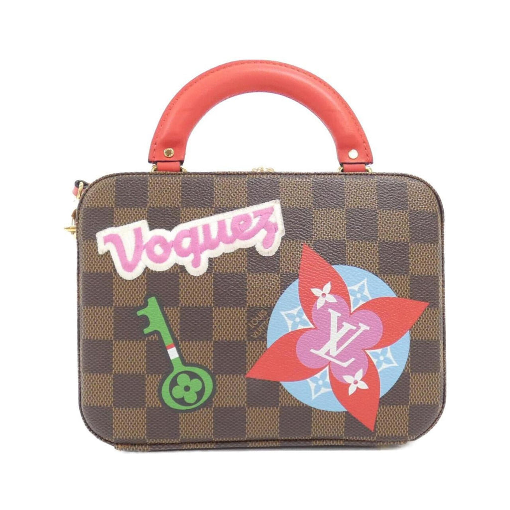 Louis Vuitton Ebene Coated Canvas Handbag (Pre-Owned)